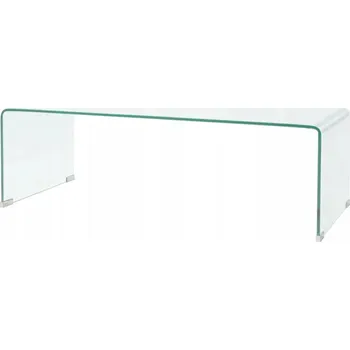 Konferenční stolek Konferenční stolek skleněný čirý 98 x 45 x 30 cm
