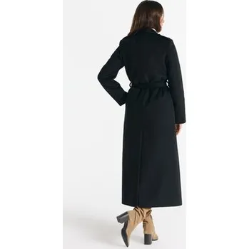 Dámský kabát Salme Vlněný kabát Liliana Černá Regular Fit 40