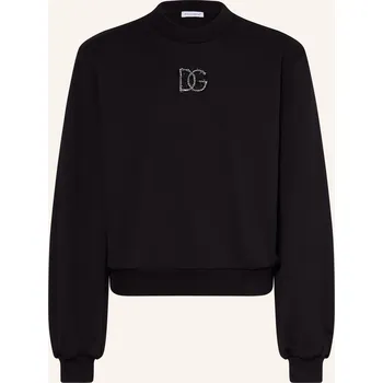 Oblečení a móda Dolce & Gabbana Dívčí Mikina Felpa, černá, 140