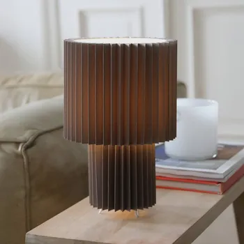 Lampička Markslöjd stolní lampa Catis, šedá, výška 32 cm, textil, E27 - Výška stínidla na lampu 18 cm; Ø podstavec 13 cm; připojovací kabel 200 cm šedý 1 x 60 W - Doprava zdarma