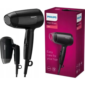 Fén Skládací cestovní fén na vlasy Philips Essential 1200W BHC010/10