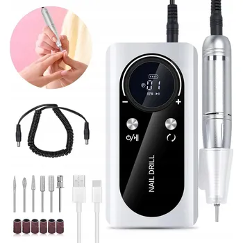 BEZDRÁTOVÁ BRUSKA SE STANICÍ NA NEHTY MANIKÚRA PEDIKÚRA + FRÉZY