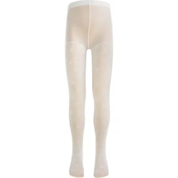 Dívčí oblečení Bamar Nicol dětské bílé punčocháče polyamidové, velikost 152/158