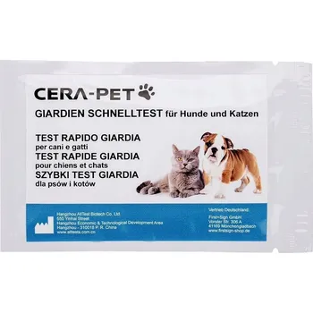 Diagnostický test Cera-Pet rychlý test na Giardia lamblia pro psy a kočky 1 Ks