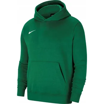 Chlapecká mikina Dětská mikina Nike Park 20 s kapucí zelená CW6896 302 vel. L