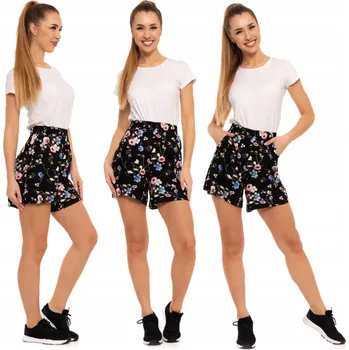 Dámské kraťasy Kraťasy elegantní krátké viskózové kraťasy Moraj velikost M
