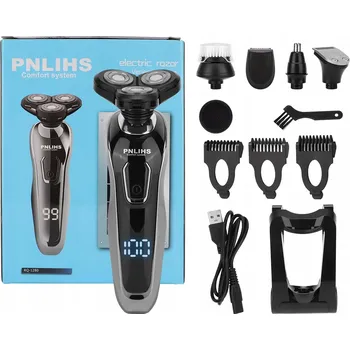 Holicí strojek 5V1 HOLICÍ STROJEK PÁNSKÝ ELEKTRICKÝ ZASTŘIHOVAČ VOUSŮ