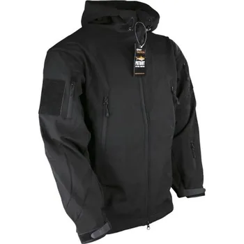 Pánská softshellová bunda Bunda softshell TACTICAL PATRIOT ČERNÁ, velikost XXL