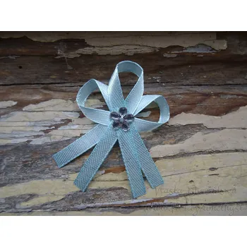 Svatební dekorace Svatební vývazek - mint 139 (104)