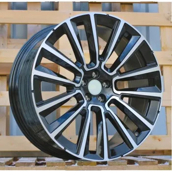 Alu kolo Alu kola Racing Line YF7076, 22x9 5x108 ET38.5, černá + leštění (zátěžová)