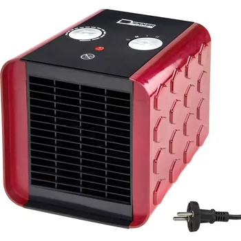 Přímotop DENNER Keramický ohřívač KH 1500W, červený