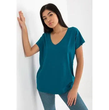 Dámské tričko Dámské tričko s výstřihem do V EMORY modré