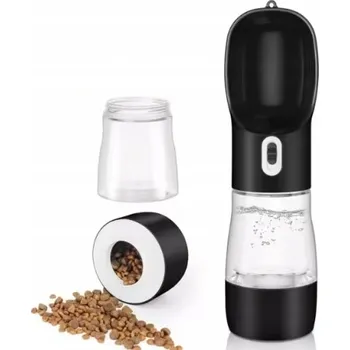 Miska pro psa LAHEV PRO PSA PÍTKO LAHEV NA PITÍ MISKA TURISTICKÁ NA VODU KRMIVO PROCHÁZKA 0,35L