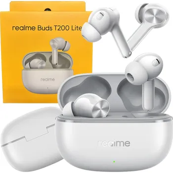 Sluchátka Sluchátka do uší Bluetooth s hlubokým potlačením hluku Realme Buds T200 Lite