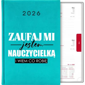 Kalendář Knižní kalendář 2026 A5 vícebarevný