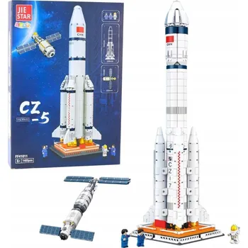 ostatní stavebnice Stavebnice Vesmírná raketa Satelit CZ-5 1403 dílů