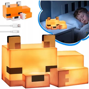 Lampička Paladone Lampička Minecraft - Liška 16 cm