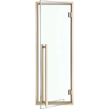 Andres dveře do sauny Modern 7x19 čiré osika