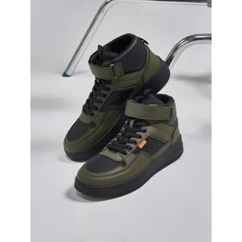 Pánské tenisky Sinsay - Vysoké kotníkové tenisky na tkaničky - vícebarevná - 994GP-MLC - 994GP-MLC-45