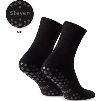 Pánské oblečení PÁNSKÉ PONOŽKY S ABS 088 černá 44-46