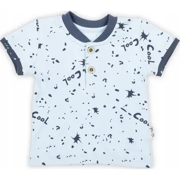 Chlapecké tričko polokošile MAKS BAMAR NICOL papuce modré vel. 80