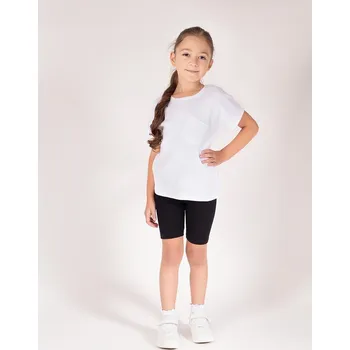 Dívčí kraťasy Dívčí sportovní cyklistické kraťasy Nicol černé, vel. 116