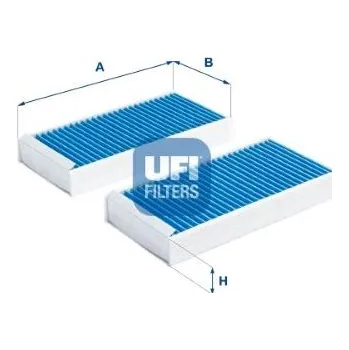 Ventilátor topení a klimatizace Filtr, vzduch v interiéru UFI 34.279.00