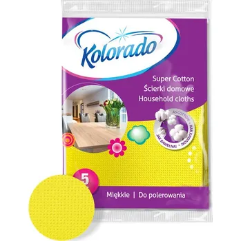 Utěrka Utěrka celulóza Kolorado v balení 5 ks žlutá