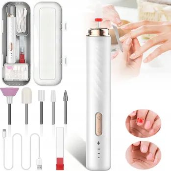 BRUSKA NA NEHTY MANIKÚRA PEDIKÚRA PROFESIONÁLNÍ BEZDRÁTOVÁ SADA