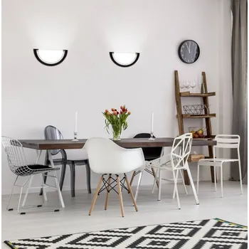 Stropní svítidlo stropní 1/2 1xE27 30cm WENGE STANDARD