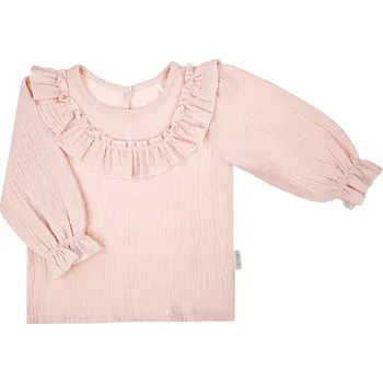 Dámská halenka Dívčí halenka s dlouhým rukávem Mušelín, Nicol, vel. 116