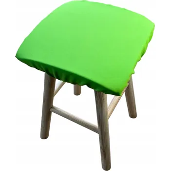 Polštář Čtverec Polštář stoličku 30x30 SVĚTLE ZELENÁ