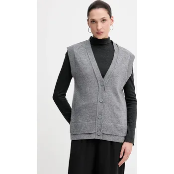 Vesta s přídavkem vlny Sisley 1M9AL603B šedá 90X, vel. XS