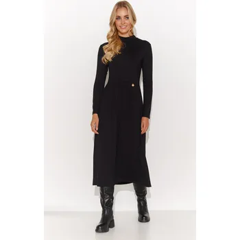 Dámské šaty Makadamia Dámské Šaty M808 Makadamia černá 2498778