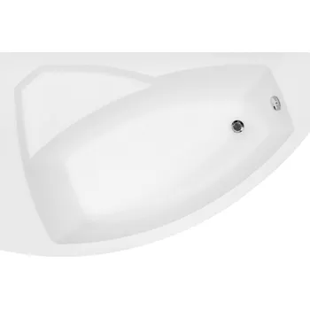 Besco Rima 150x95 akrylátová vana Délka vany: 150cm, Orientace: Pravá, WAR-150-NP
