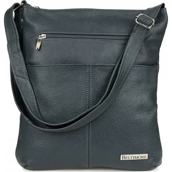 Kabelka Beltimore kabelka přes rameno přírodní kůže modrá