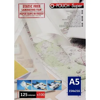 Laminovací fólie Fólie pro laminaci lesklá, tuhá A5 Opus