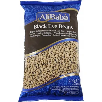 Luštěnina Fazole černé oko Black Eye Beans Ali Baba 2 kg