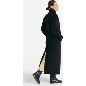 Dámský kabát Salme Vlněný kabát Lidia Černá Regular Fit 50
