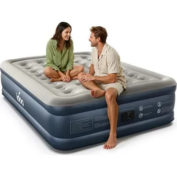 Postel IDOO Skládací postel 152x203 cm Šedá