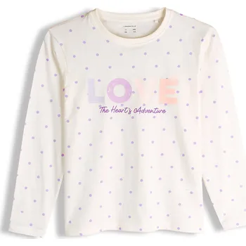 Dívčí tričko GATE Bavlněné tričko s potiskem 9Y 825-0535/116