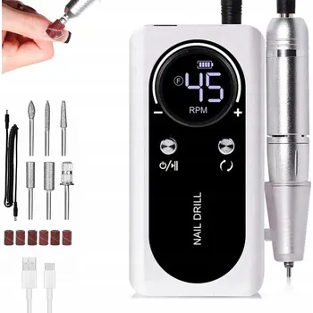 BRUSKA NA NEHTY MANIKÚRA PEDIKÚRA SILNÁ PROFESIONÁLNÍ SADA FRÉZ