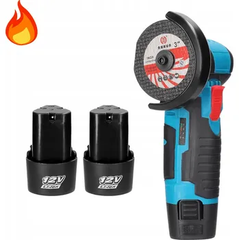 úhlová bruska ÚHLOVÁ BRUSKA BEZKARTÁČOVÁ MINI 12V 1500MAH 19500 OT/MIN 2 X BATERIE
