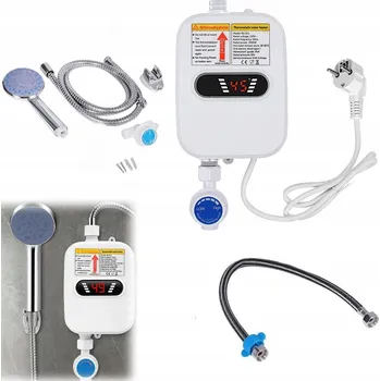 Bojler ELEKTRICKÝ PRŮTOKOVÝ OHŘÍVAČ VODY DO SPRCHY 3000W SADA