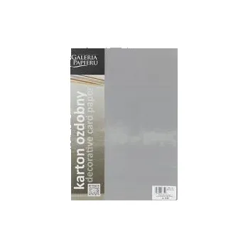 Barevný papír Ozdobný papír A4 Galeria Papieru 270 g/m2 20 listů Millenium stříbrný