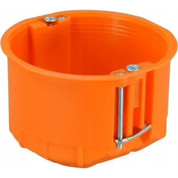 Elektroinstalační krabice Instalační krabice do sádrokartonu pro duté stěny, hloubka 60 mm, mělká P60KF Simet