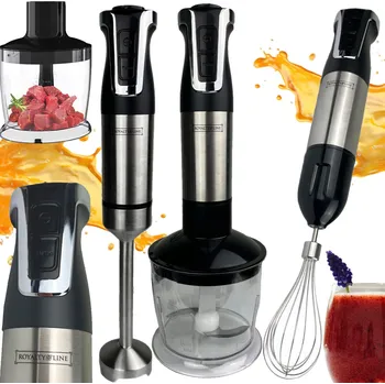 Tyčový mixér multifunkční šlehač kuchyňský robot turbo silný 800W drtič