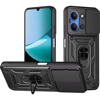 Hybrid Armor CAMSHIELD / odolné pouzdro / kryt 4v1 / pro Xiaomi RedMi 15C 4G / 5G černé