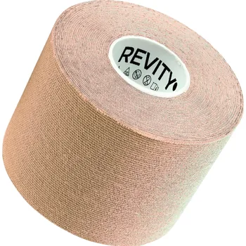 Tejpovací páska REVITY Kineziologická tejpovací páska 5 cm x 5 m REVITY BÉŽOVÁ