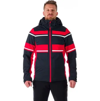 Pánská lyžařská bunda NORTHFINDER-BERNARD-277-blackred Červená S